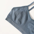 Ribbed Ruched Camisole Bralette