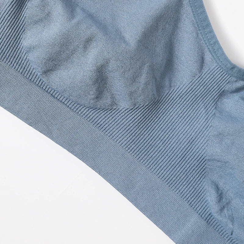 Ribbed Ruched Camisole Bralette