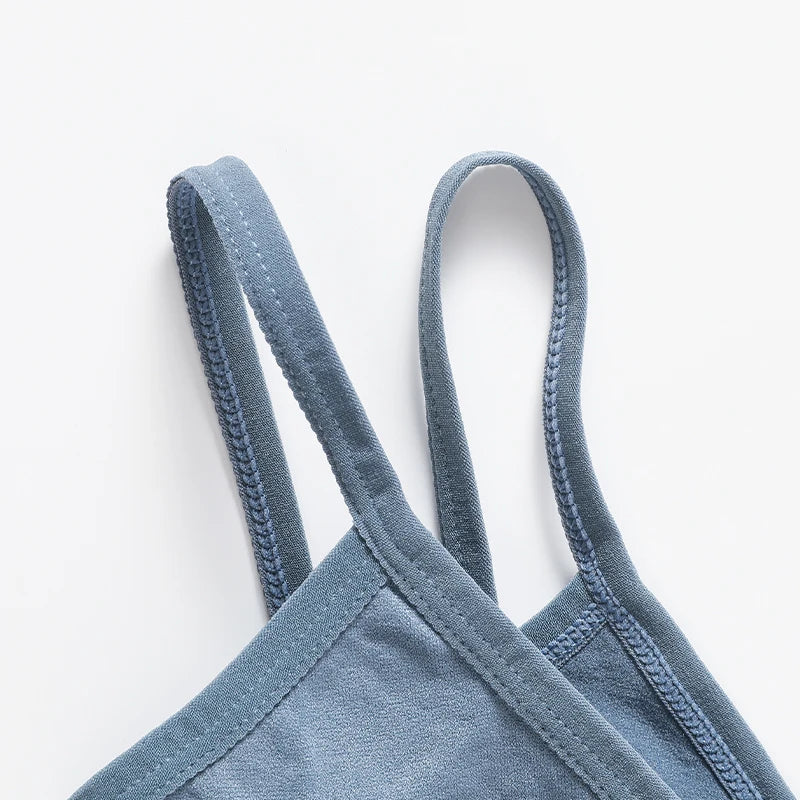 Ribbed Ruched Camisole Bralette