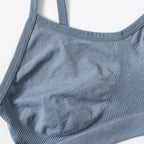 Ribbed Ruched Camisole Bralette