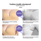 Wireless Ribbed Sports Bra