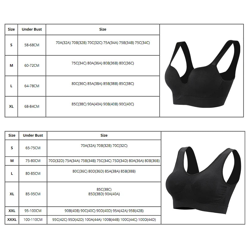 Brassière de sport côtelée sans armatures
