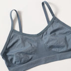 Ribbed Ruched Camisole Bralette